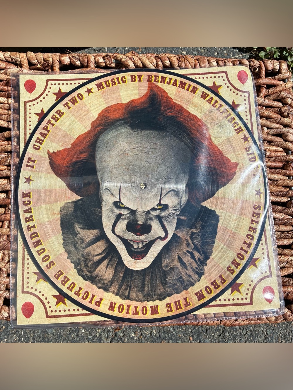 IT Chapter Two Soundtrack Vinyl - Yellow & Red Retro Cover